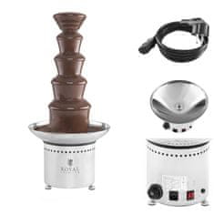 shumee Čokoladna fontana za čokolado 5 nadstropij 6kg Royal Catering RCCF-65W4