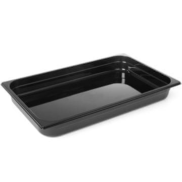 Hendi Gastronorm posoda GN 1/1 iz črnega polikarbonata 530x325x100mm 14L 862223