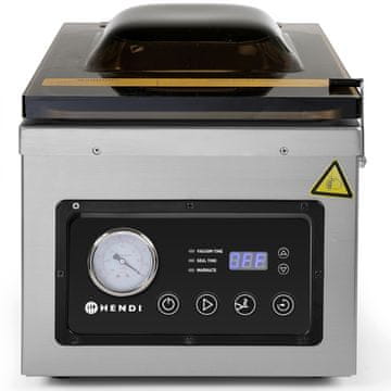 Hendi Komorna vakuumska pakirna naprava z oljno črpalko, 260 mm, 1000 W, PROFI LINE 260, Hendi 201428