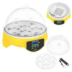 slomart Inkubator valilnica valilnica 7 jajc + ovoskop 20W