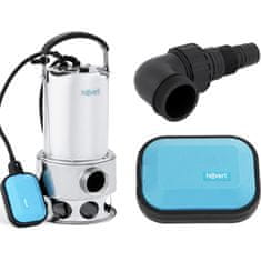 shumee Potopna vrtna črpalka, nerjaveče jeklo, 1100W, 17000l/h, do 9,5m