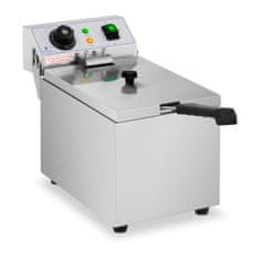 Royal Catering Električna friteza z nastavljivo temperaturo, 230 V, 3200 W, 8 l