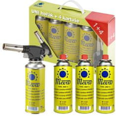 shumee Univerzalni gostinski plinski gorilnik Creme Brulle 1kW SET