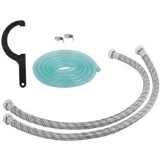Uniprodo Mehčalec in odstranjevalec vodnega kamna z avtomatskim ventilom 6,5 l 3,3 W LCD