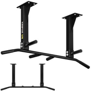 Gymrex Trening bar for pull-ups, ceiling mount, 6 handles, up to 110 kg - class B