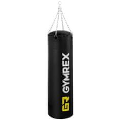 Gymrex Boksarska vreča za trening, polnjena, višina 120 cm, premer 40 cm