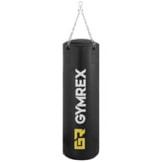 Gymrex Boksarska vreča za trening, polnjena, višina 120 cm, premer 40 cm
