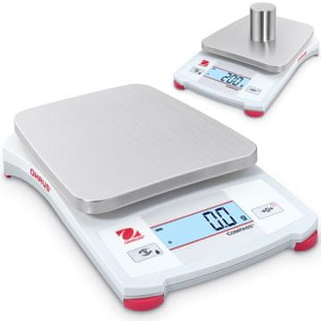 IZOBRAŽEVALNA TEHNIČNA TEHNIČNA TEHTNICA NA BATERIJSKO POGONJANJE COMPASS CX 620G / 0,1G
