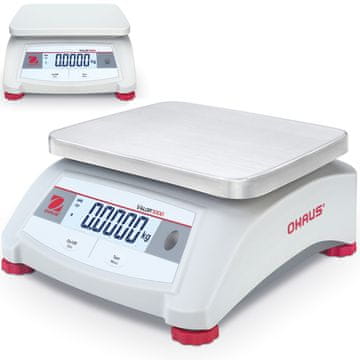 shumee Pomožna kontrolna gostinska tehtnica VALOR 1000 30kg / 5g - OHAUS V12P30