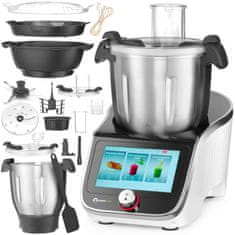 Hendi HendiChef ipc 4,5 l 1400 W 230 V večnamenski kuhinjski robot s tehtnico, 20 funkcij - 221761