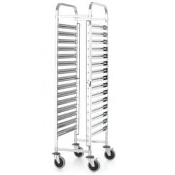 shumee Transportni voziček za transport catering posod 15x GN1/1 Kitchen Line - Hendi 813270