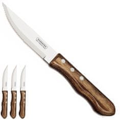 NEW Komplet nožev za steak z lesenim ročajem Churrasco JUMBO 4 kosi dolžina 255 mm