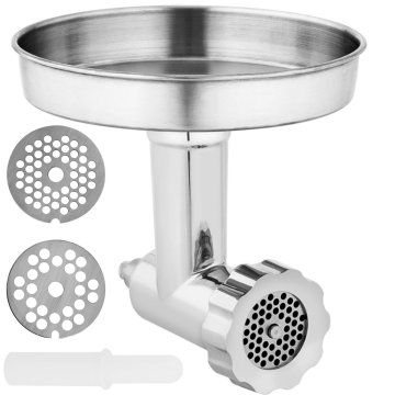 Royal Catering Priključek za mletje mesa za planetarne mešalnike RCPM-7.1D RCPM-7.1C 8 elementov