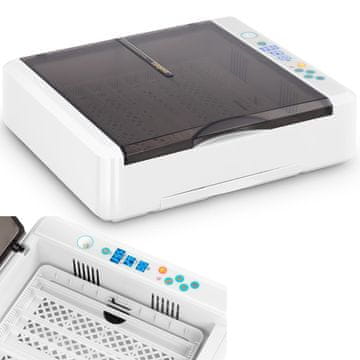 Inkubator valilnica za 36 kokošjih jajc 60 W + ovoskop