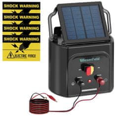 Wiesenfield Solarni pastirski elektrifikator za električne ograje do 20 km 1,2 J