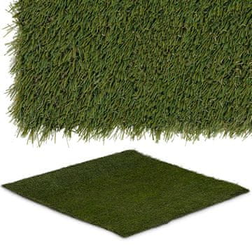 Hillvert Umetna trava za teraso ali balkon, mehka, 30 mm, 20/10 cm, 100 x 100 cm