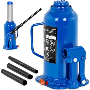 shumee Hidravlična dvigalka za steklenice 227 - 457 mm 16 t