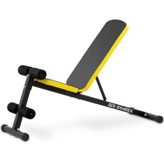 Gymrex Trening bench for chest, arm, abdominal and biceps exercises, up to 100 kg