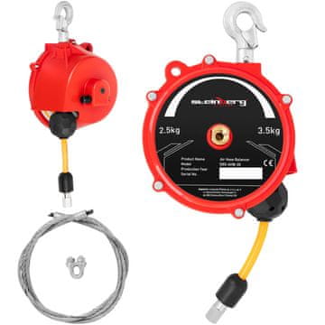 Steinberg Kabelski uravnoteževalec s pnevmatsko cevjo 2,5 - 3,5 kg 1,3 m
