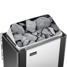 Uniprodo Električni savna peč z vgrajenim krmiljenjem 5-9 m3 do 110 °C 400 V 6 kW