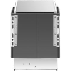 Uniprodo Električna savna peč 5-9 m3 do 110 °C 400 V 6 kW črno-srebrna