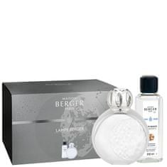 Maison Berger Paris Darilni set katalitična svetilka Astral bela + polnilo Bel kašmir 250 ml