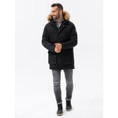 OMBRE Moška zimska jakna LIONELL črna MDN120731 S