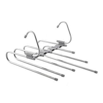 Northix Multi obešalnik / obešalnik za hlače - 5-v-1
