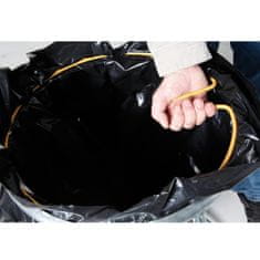 Meva Metalski stojalo za vrečke za smeti z železnim pokrovom 120 l
