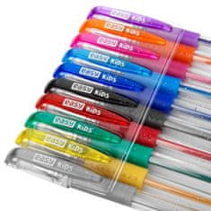EASY Kids GLITTER Komplet gel pisal z bleščicami, 10 barv