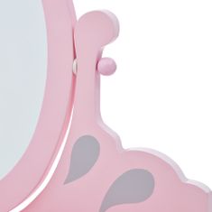 Teamson Fantazijska polja - Komplet toaletnih potrebščin za igro Mala princesa Rapunzel - roza / siva