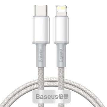 BASEUS Kabel za hitro polnjenje Iphone USB-C - Lightning Power Delivery 20W 1m bel