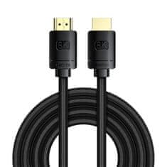 shumee HDMI 2.1 8K 60 Hz eARC QMS Dynamic HDR VRR ALLM kabel 3m črn