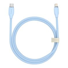 BASEUS kabel USB Type C - Lightning 20W dolžina 1,2 m Jelly Liquid Silica Gel - modra