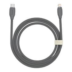 BASEUS kabel USB Type C - Lightning 20W dolžina 2 m Jelly Liquid Silica Gel - črna