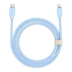 BASEUS kabel USB Type C - Lightning 20W dolžina 2 m Jelly Liquid Silica Gel - modra