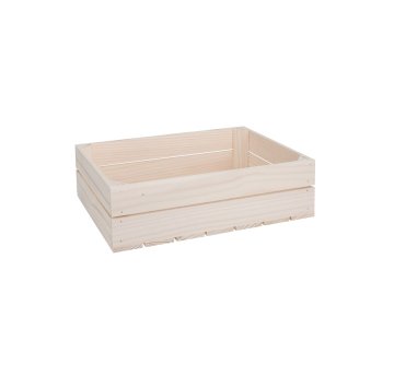 Čisté dřevo CleanWood Lesena škatla 40 x 26 x 12 cm