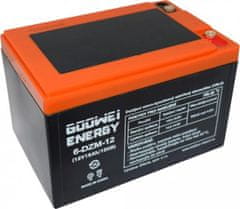 GOOWEI ENERGY Varnostna baterija za vleko VRLA GEL 12V/15Ah (6-DZM-12)