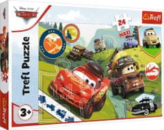 Trefl Puzzle Avtomobili 3: Veseli avtomobili MAXI 24 kosov