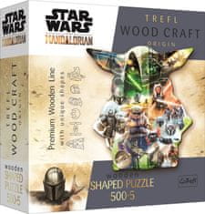 Trefl Wood Craft Origin puzzle The Mandalorian: Mysterious Grogu 505 kosov