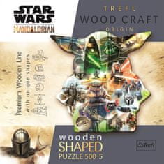 Trefl Wood Craft Origin puzzle The Mandalorian: Mysterious Grogu 505 kosov