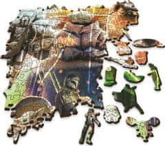 Trefl Wood Craft Origin puzzle The Mandalorian: Mysterious Grogu 505 kosov