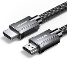 Ugreen kabel HDMI 2.1 8K 60 Hz / 4K 120 Hz 3D 48 Gb/s HDR VRR QMS ALLM eARC QFT 2 m siva (HD135 70321)