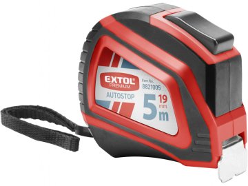 Extol Premium Merilni trak, 5m, 5m, širina traku 19mm