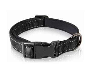 Aga Ovratnica za psa 60-70 cm Črna