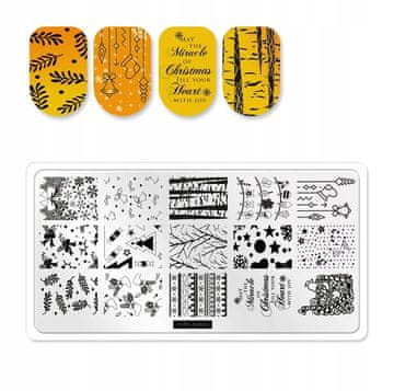 shumee Žigosalna plošča za nohte OM-S004