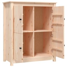 Vidaxl Komoda 83x41,5x100 cm trdna borovina