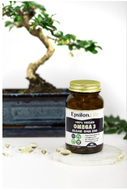 Epsilon Life Omega 3 DHA Vegan (90 kapsul)