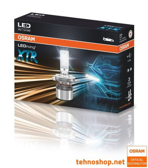 Osram LED ŽARNICE H4 LEDriving XTR 64193DWXTR LED 12V P43t FS2