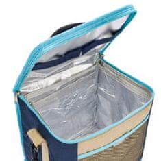 Meteor Frigid hladilna torba, 18 L, modro/bež